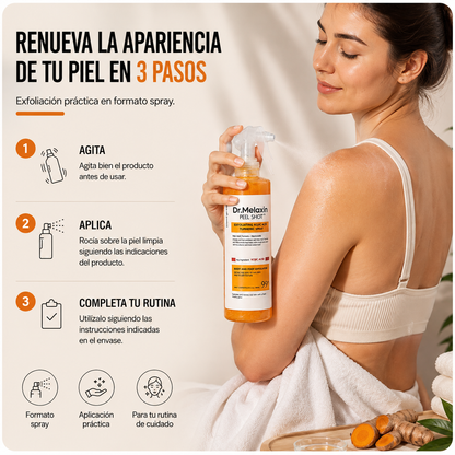 Dr. Melaxin Peel Shot | Spray iluminador y suavizante